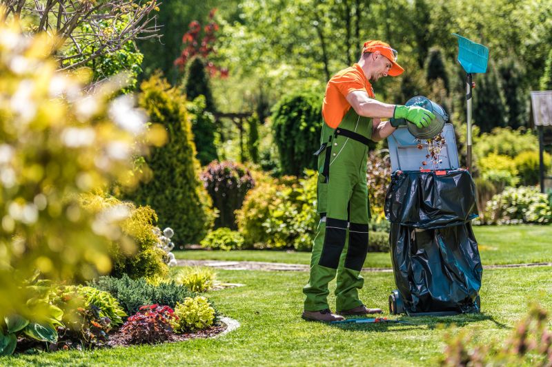 Local Lawn Clean Up Service pros at work